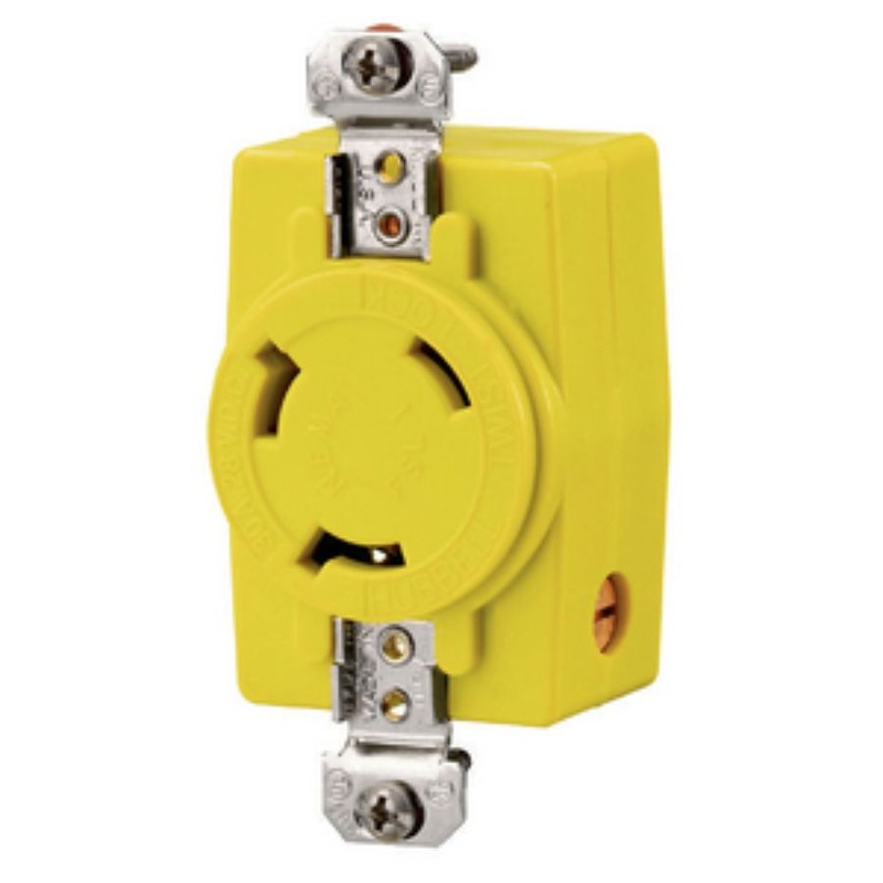 HUBBELL ELECTRIC REEL RECEPTACLE HBL328DCR