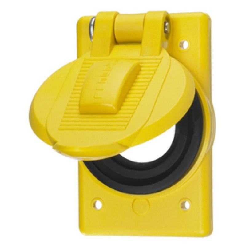 HUBBELL LIFT COVER PLATE HBL74CM25WOA