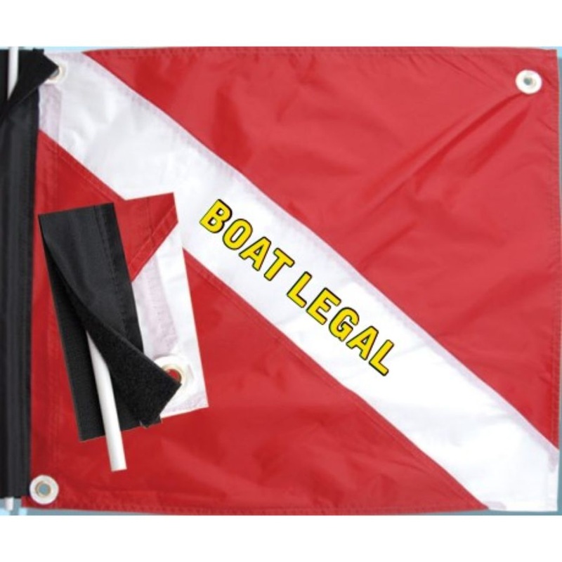 MARINE SPORTS VELCRO DIVE FLAG