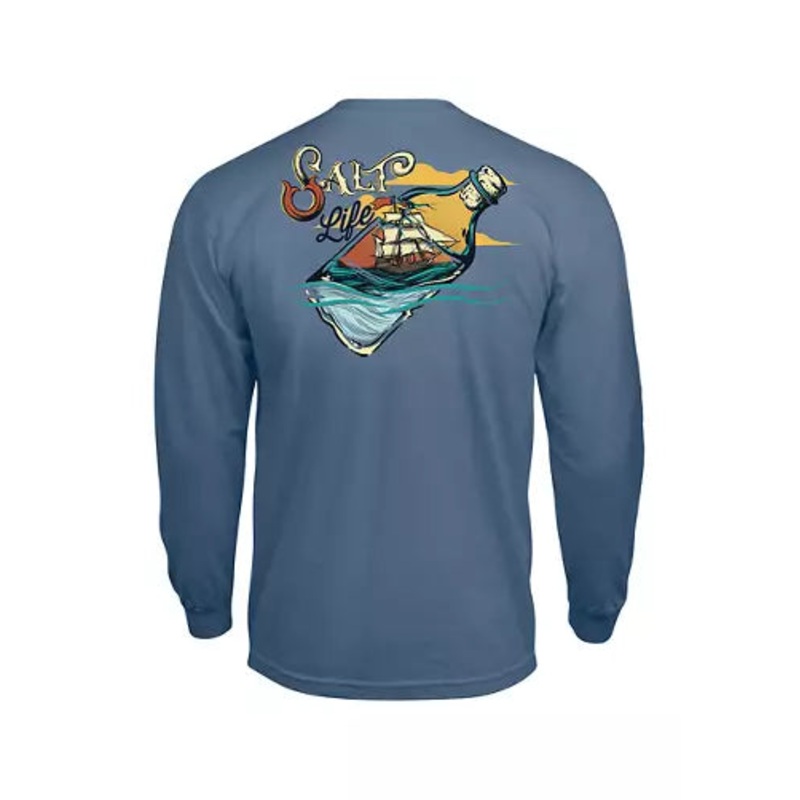 SALT LIFE SHIP IN A BOTTLE S/S TEE
