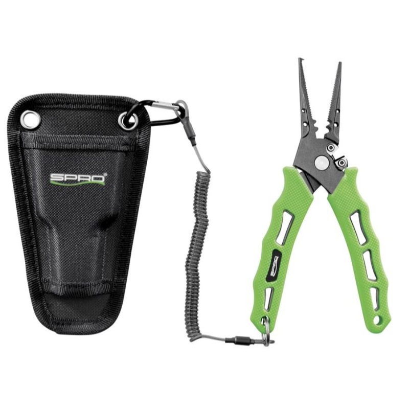 SPRO 7.5” PLIERS GREEN