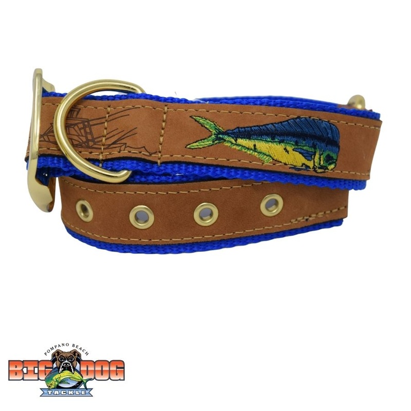DOG COLLAR LEATHER MAHI