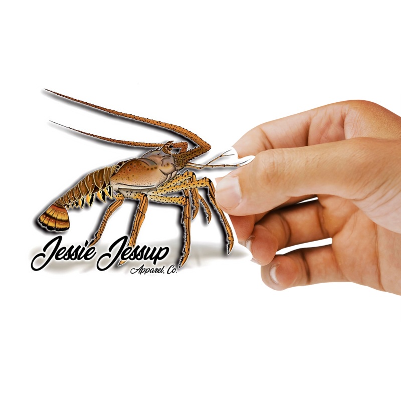 JESSIE JESSUP STICKERS LOBSTER