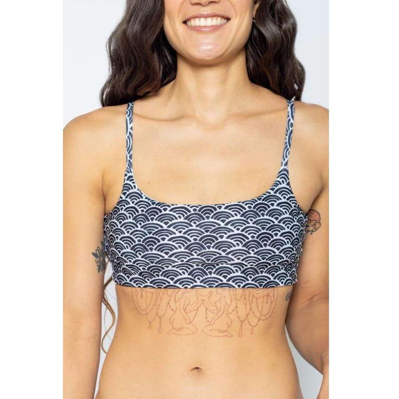 REEL SKIPPER TAHITIAN SUMMER COLLECTION BIKINI TOP
