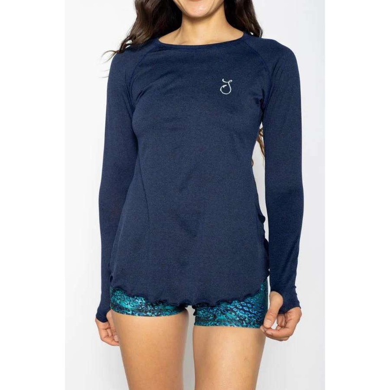 REEL SKIPPER TAHITIAN SUMMER COLLECTION FLOWY PERFORMANCE TOP