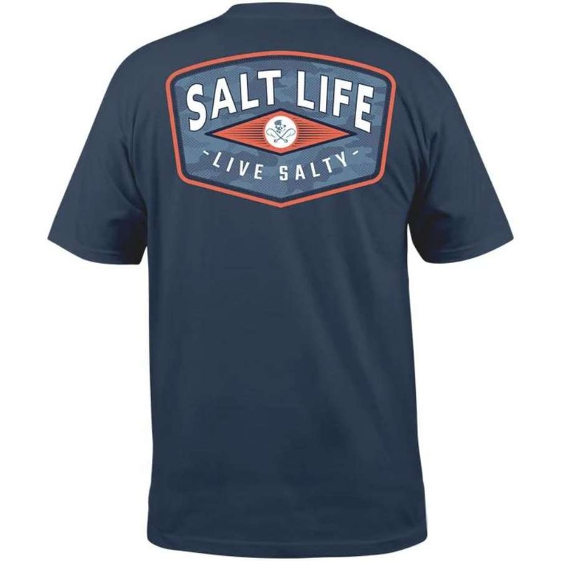 SALT LIFE CONCEALED BADGE TEE
