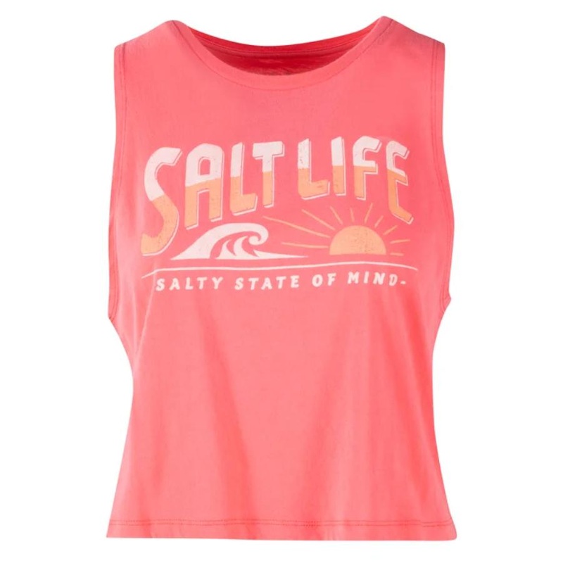 SALT LIFE SALTY STATE MUSCLE TANK