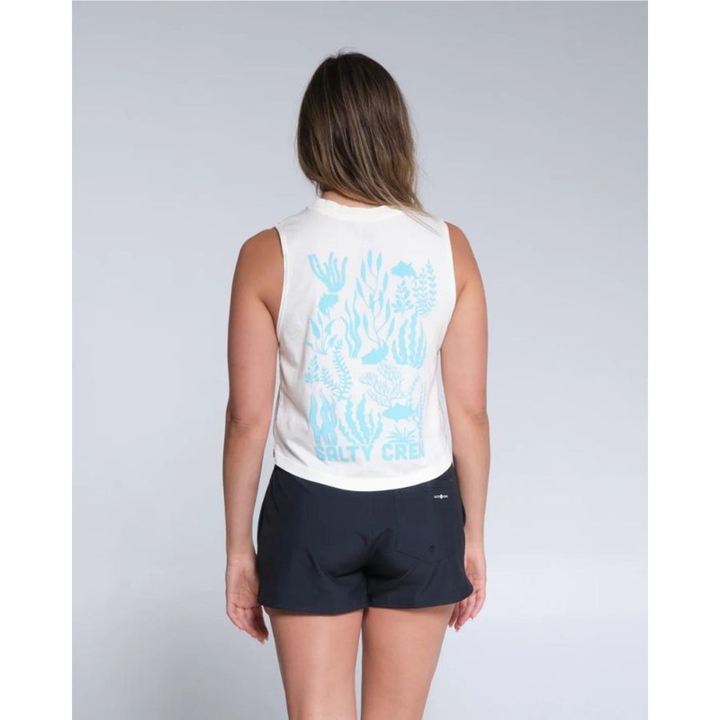 SALTY CREW CROPPED KELP FOREST BOYFRIEND LS
