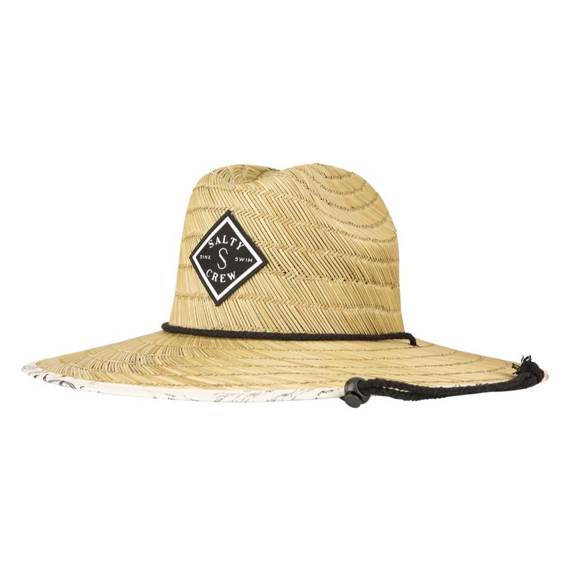 SALTY CREW TIPPET LIFEGUARD STRAW HAT – BONE