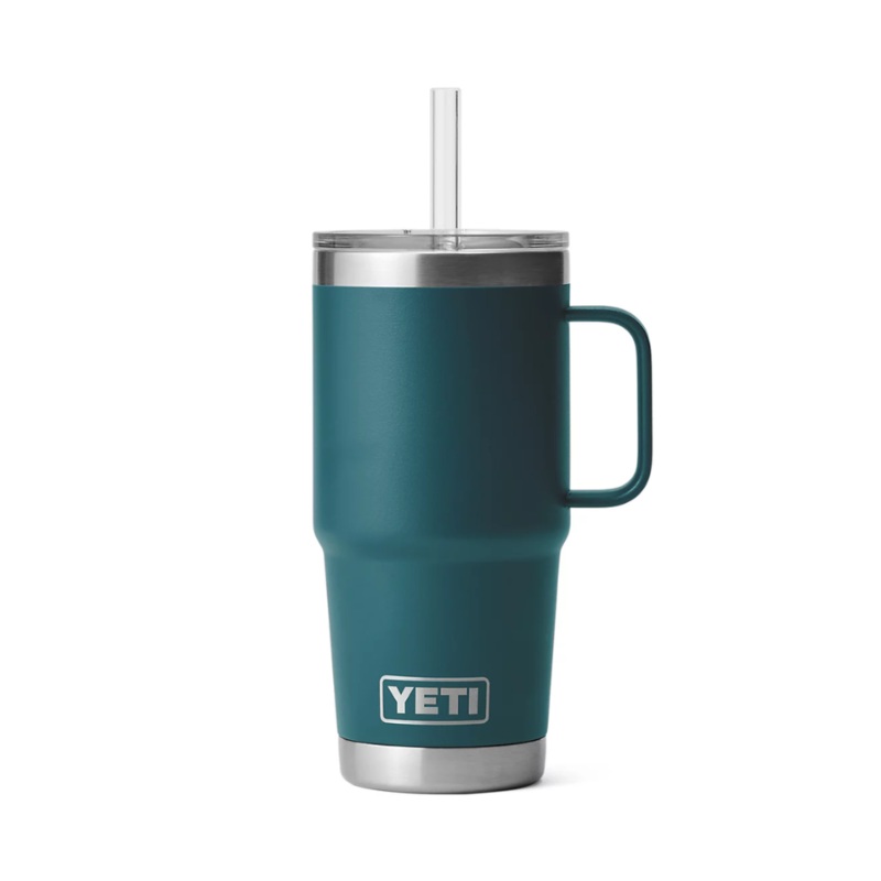 YETI RAMBLER MUG 25 oz WITH STRAW LID