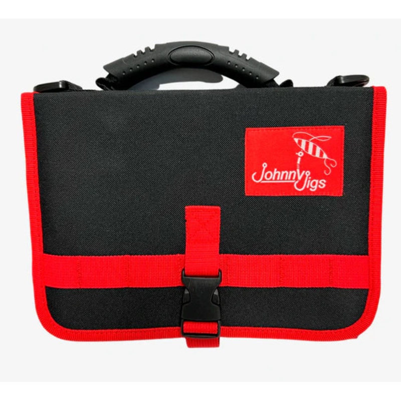 JOHNNY JIGS DELUX 16 SLEEVE SLOW PITCH JIG CASE
