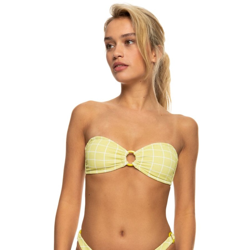 ROXY SALTY SHINE O-RING BANDEAU BIKINI TOP