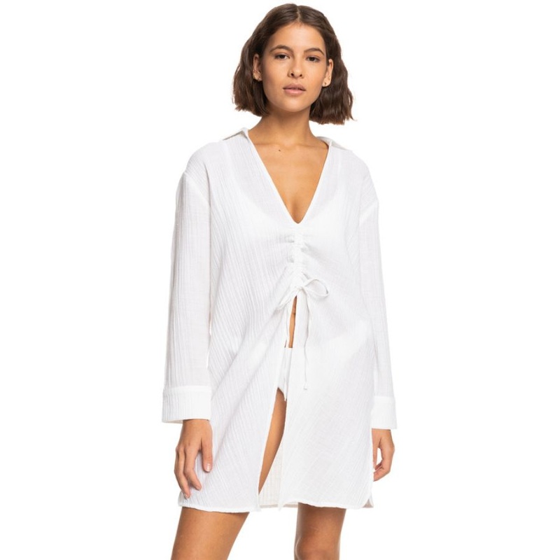 ROXY SUN AND LIMONADE SHIRT DRESS