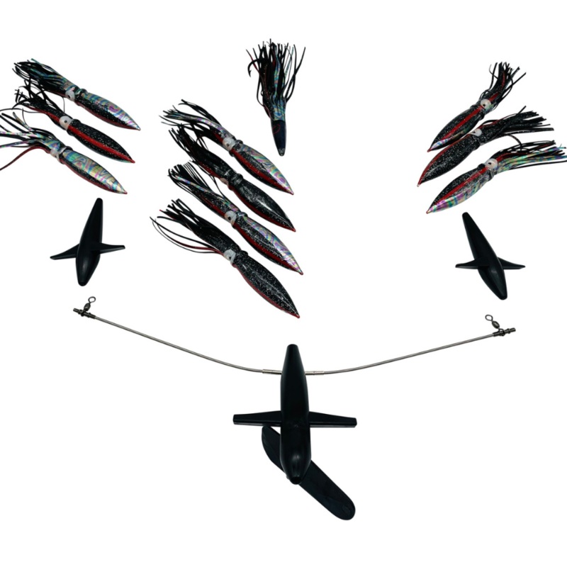CHATTER LURES SLIDE TRACKER 6″ FLOATING SQUID