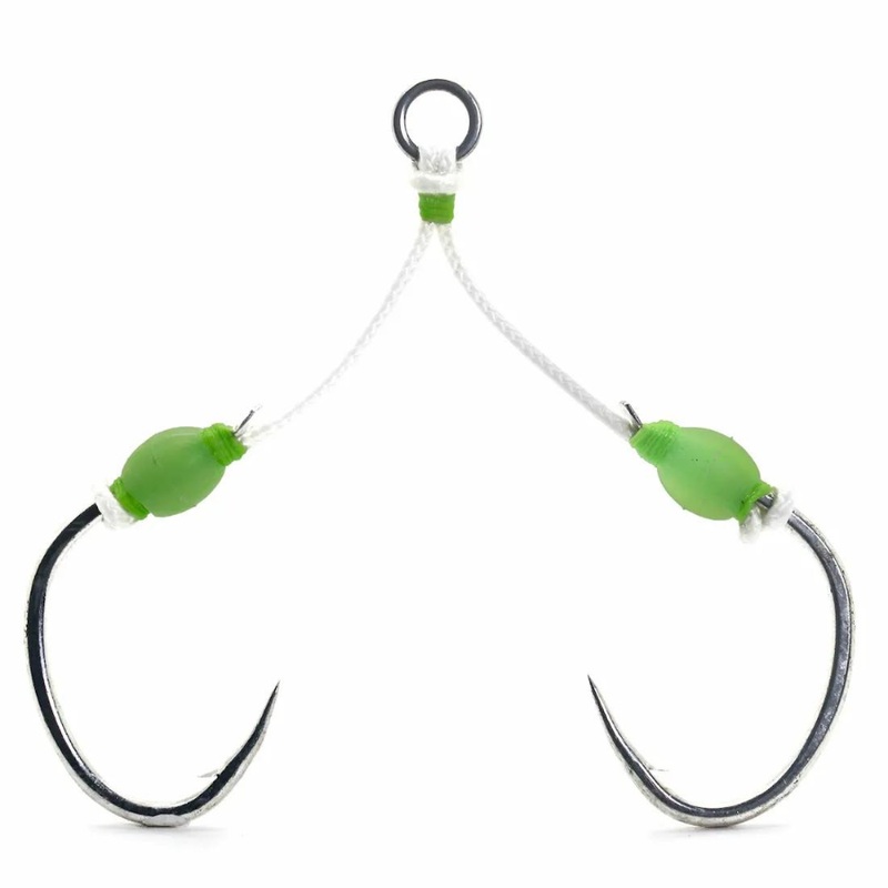 MUSTAD SLOW PITCH ASSIST HOOKS 10816NP W/ BEAD
