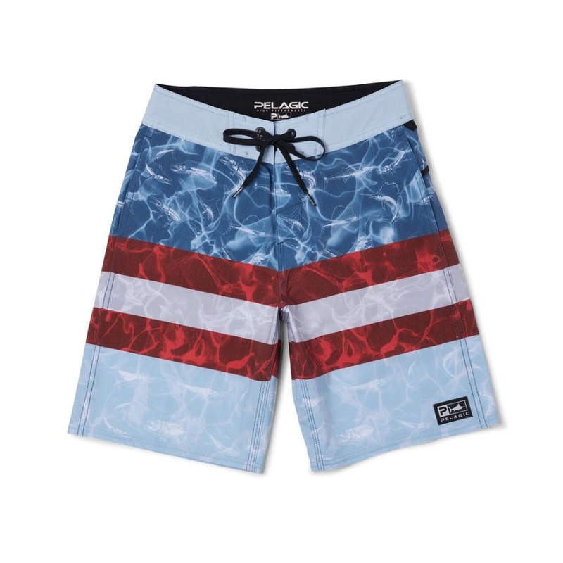 PELAGIC DEEP DROP FISHING SHORTS FISH AMERICAMO