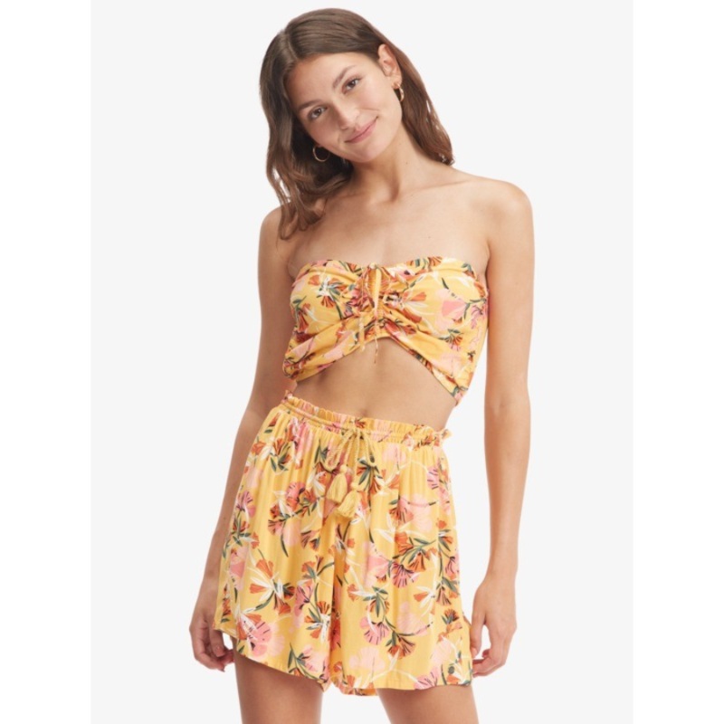 ROXY ISLAND HOPS HALTER TUBE TOP