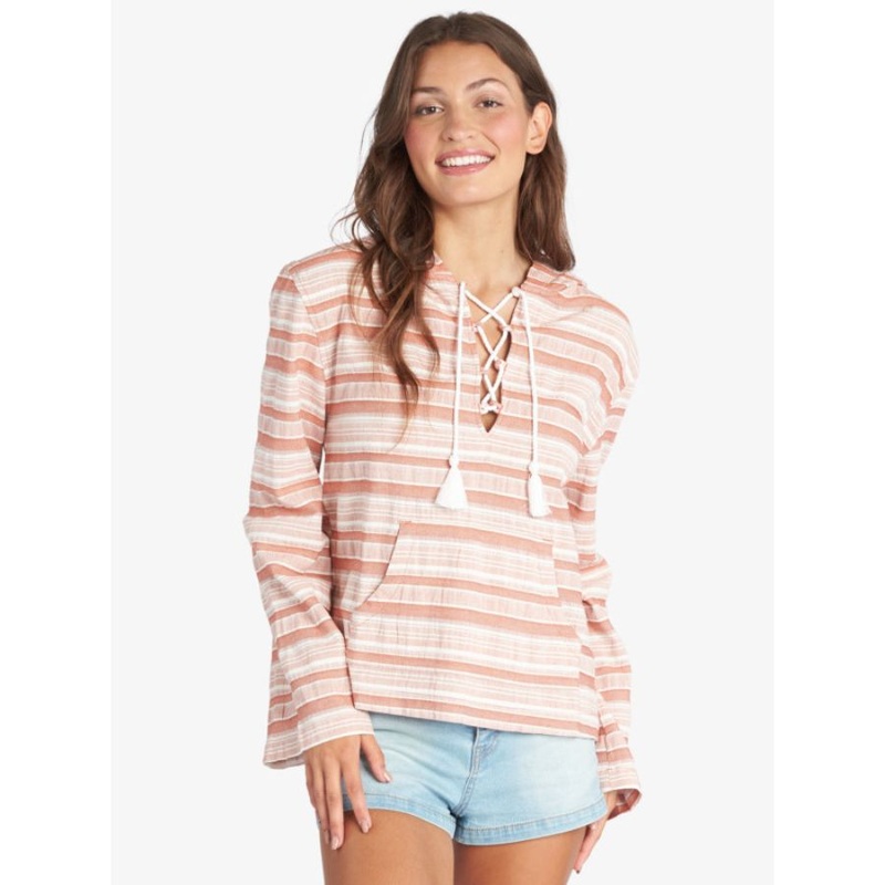 ROXY PARADISE CALLING WOVEN PONCHO