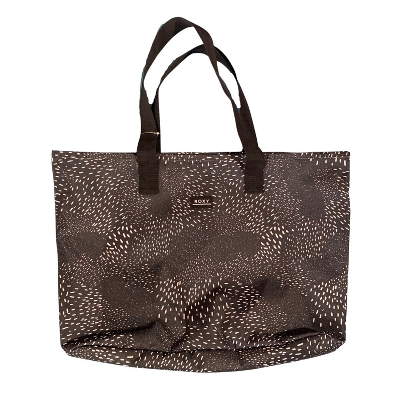 ROXY WILD FLOWER LARGE PRINTED TOTE BAG