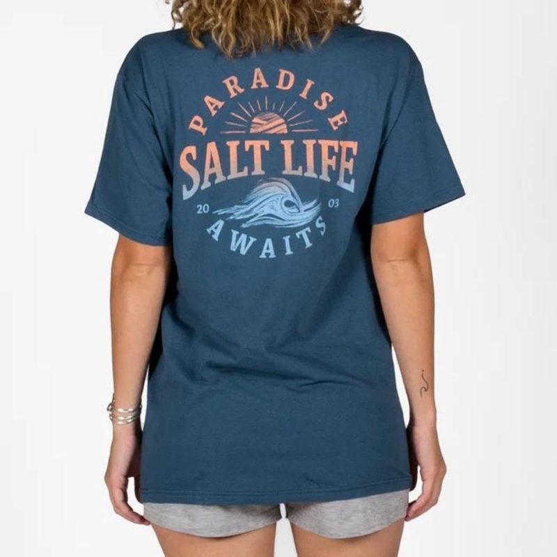SALT LIFE AWAITING PARADISE TEE