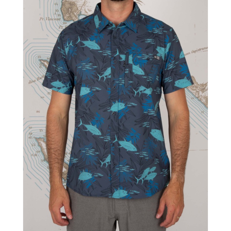 SALTY CREW PINNACLE S/S UV WOVEN SHIRT