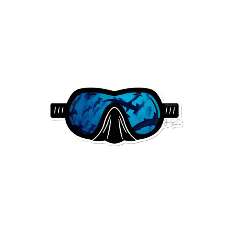 JESSIE JESSUP STICKERS DIVE MASK