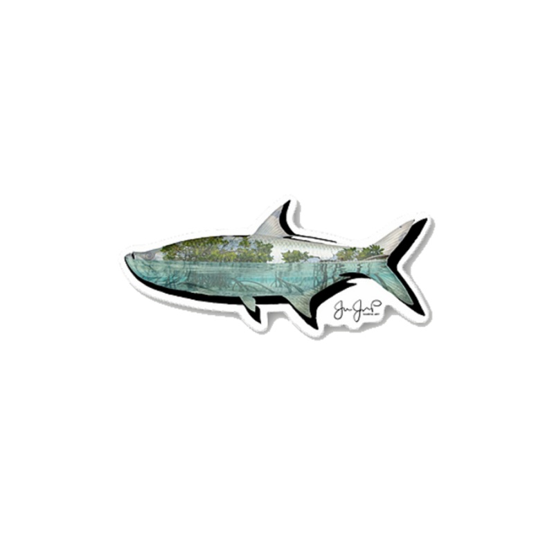 JESSIE JESSUP STICKERS MANGROVE TARPON