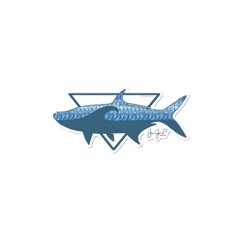 JESSIE JESSUP STICKERS TARPON SCALES