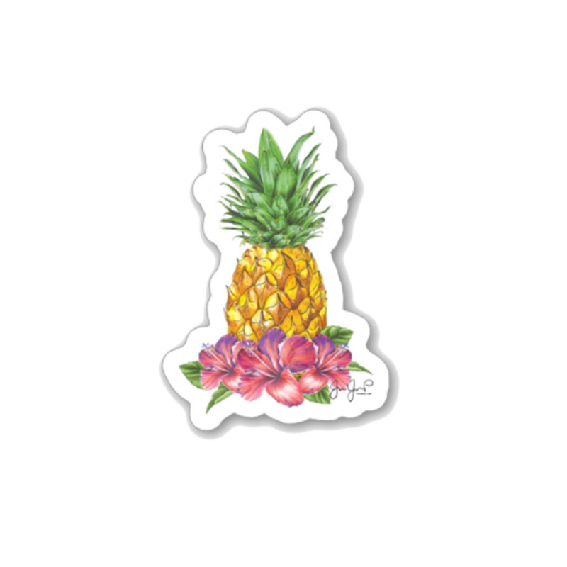 JESSIE JESSUP STICKERS TROPICAL PINEAPPLE