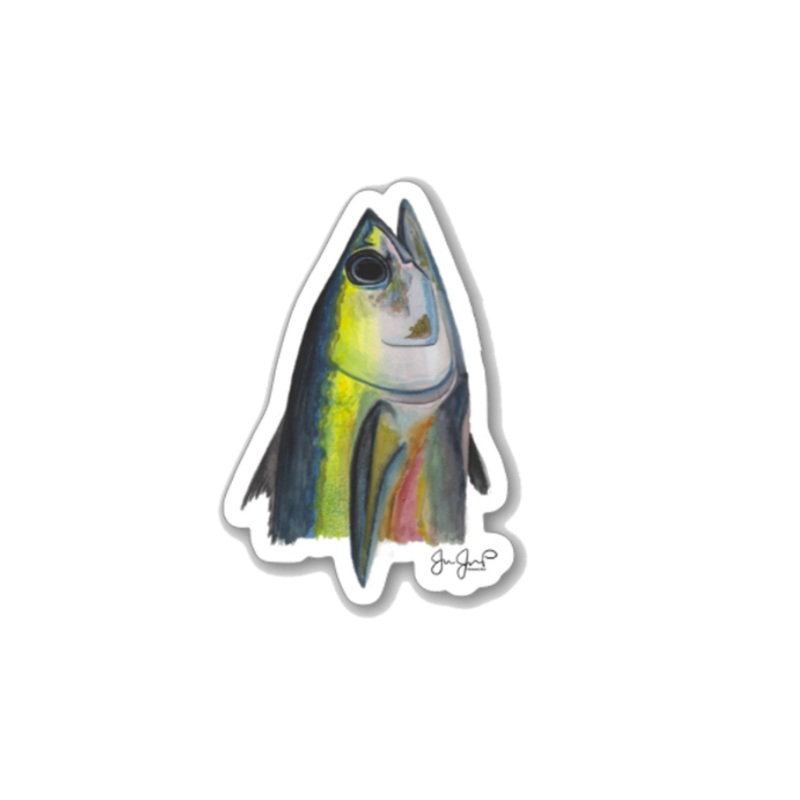 JESSIE JESSUP STICKERS TUNA HEAD