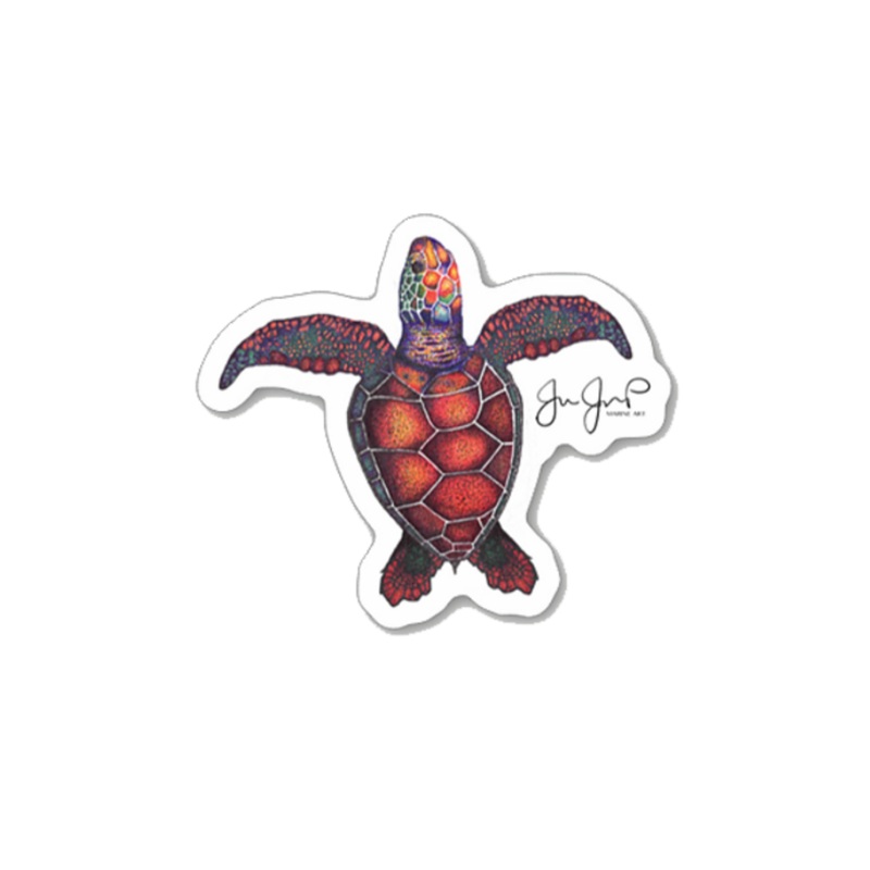 JESSIE JESSUP STICKERS TURTLE