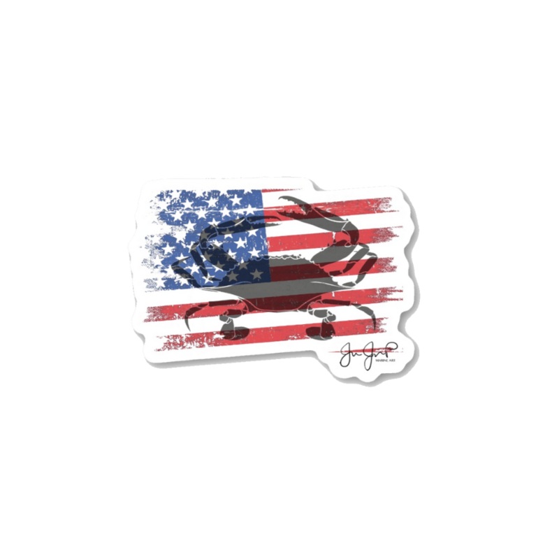 JESSIE JESSUP STICKERS USA FLAG