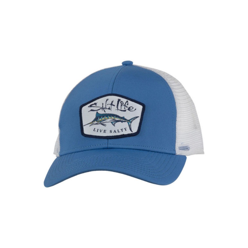 SALT LIFE FISH SERIES TRUCKER HAT