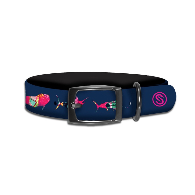 SCALES PET COLLAR TRIPPY FISH