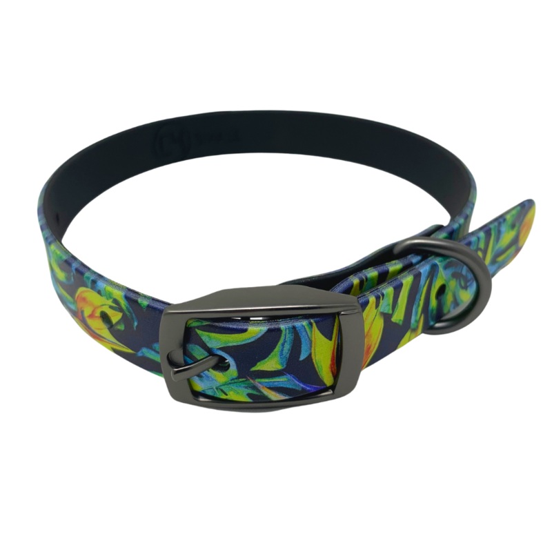 SCALES PET COLLAR TROPICAL VACAY