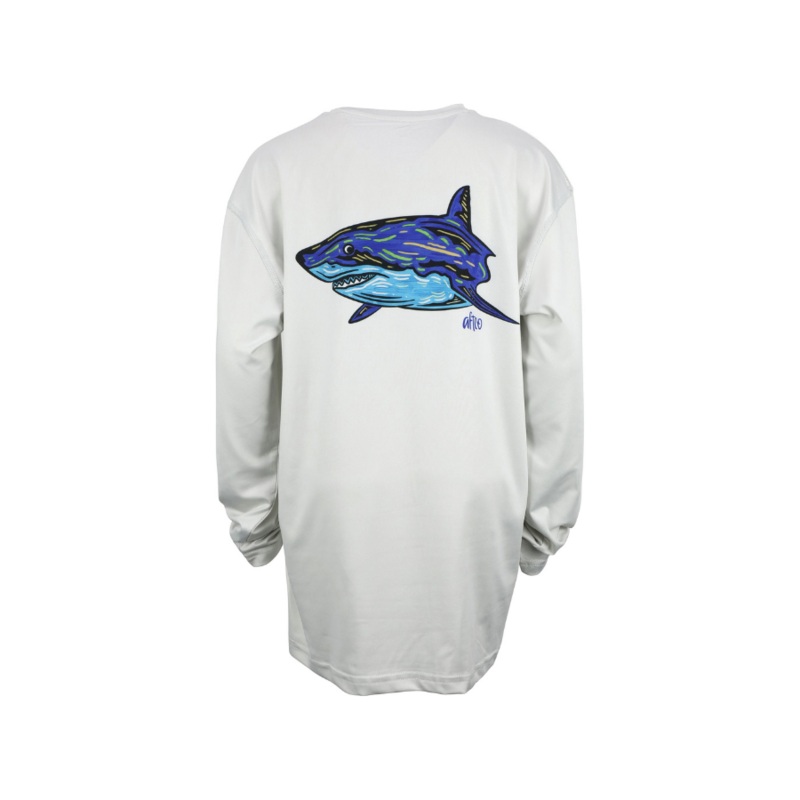 AFTCO YOUTH BOYSHARK L/S PERFORMANCE