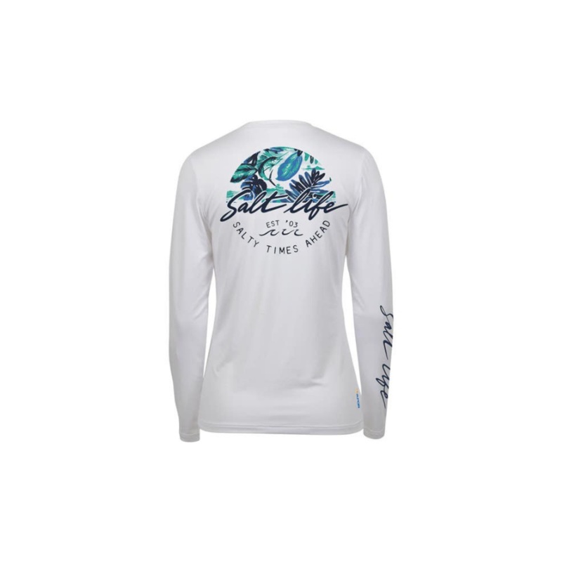 SALT LIFE ESCAPE TO PARADISE BADGE LS PERFORMANCE