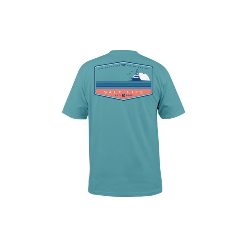 SALT LIFE LIVIN BY THE SEA TEE