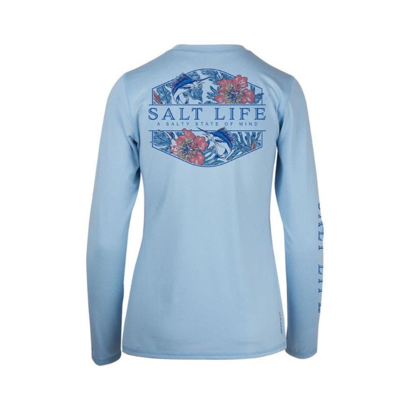 SALT LIFE SAILIN TROPIC LS SLX PERFORMANCE