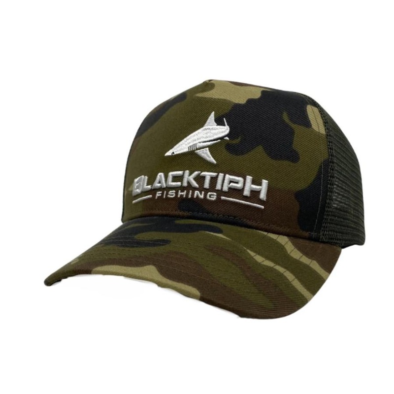 BLACKTIPH BLACK CAMO EMBROIDERED SNAPBACK HAT