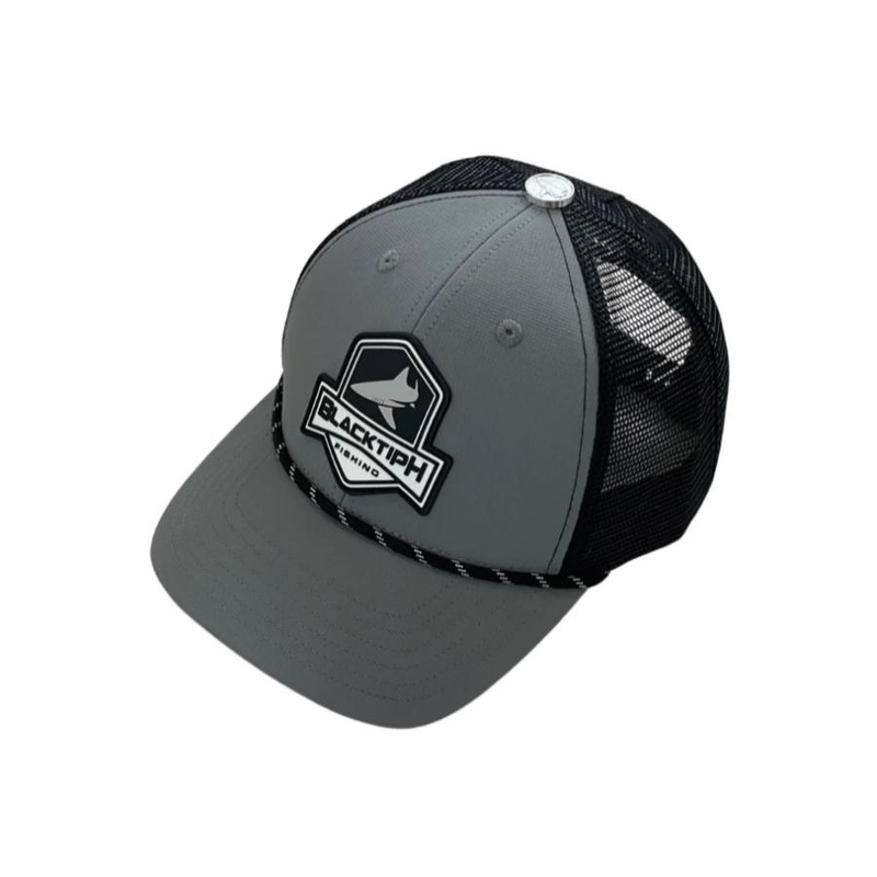 BLACKTIPH PERFORMANCE PVC YOUTH HAT GREY