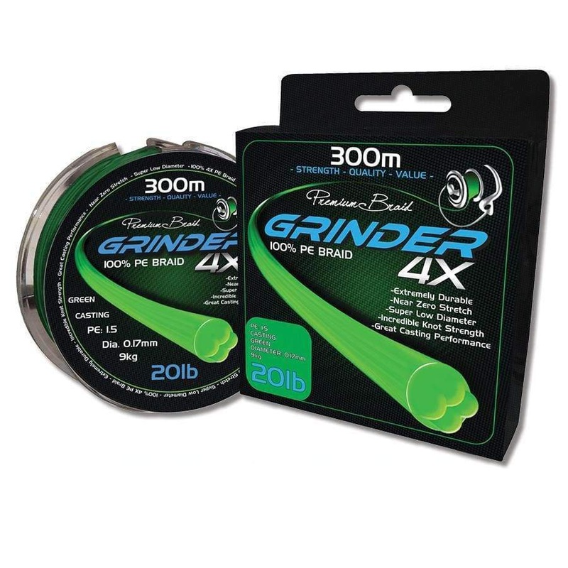 Grinder 4x Braid 300m Spool
