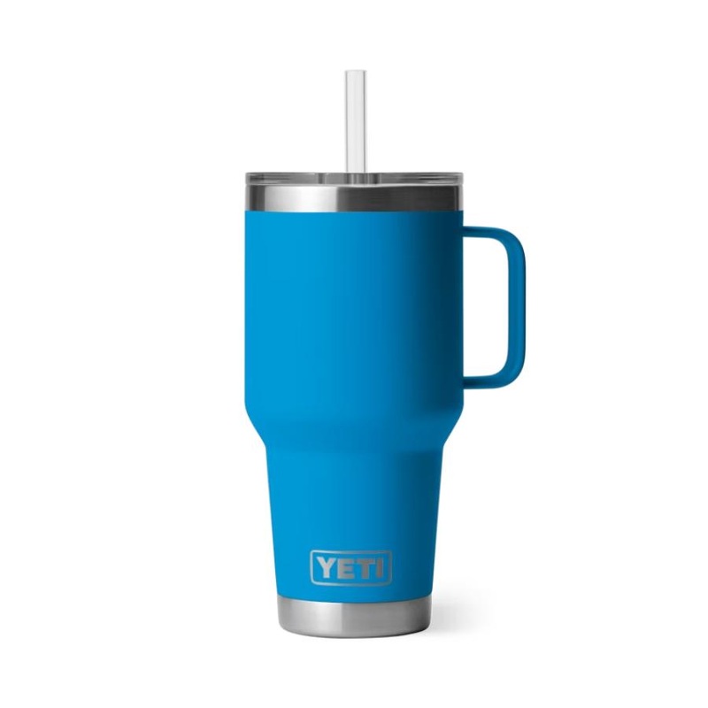 YETI RAMBLER 35 oz STRAW MUG WITH STRAW LID
