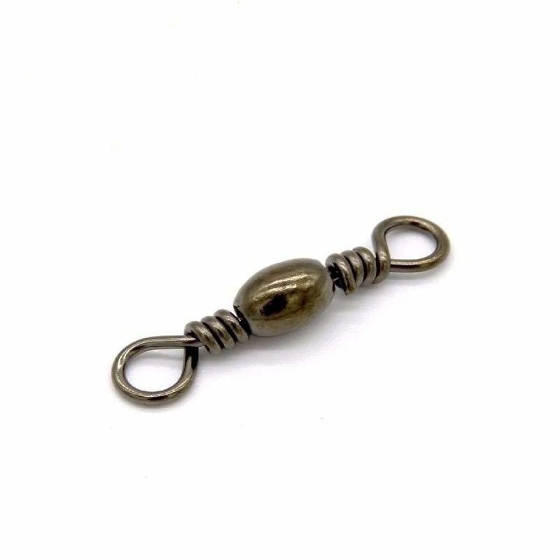 Brass Barrel Black Swivel