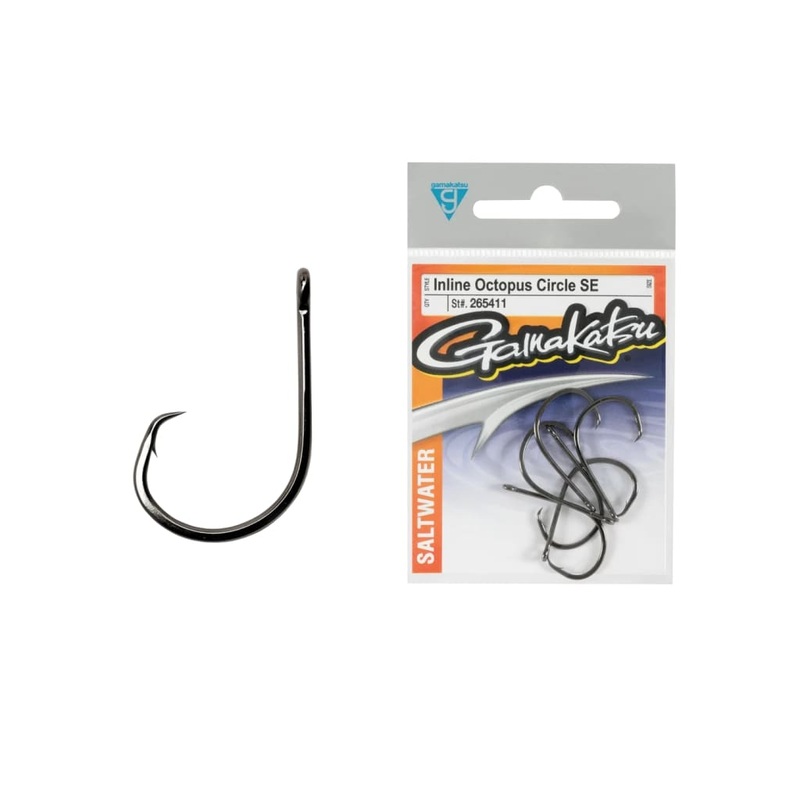 Gamakatsu Inline Octopus Circle Straight Eye Hooks