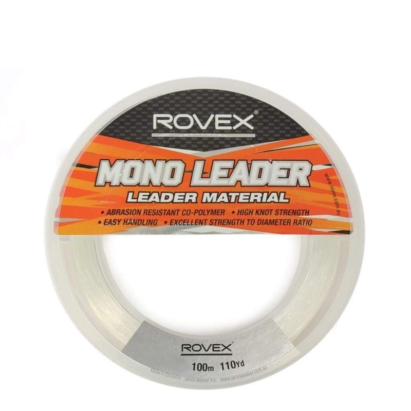 Rovex Mono Leader 100m Spool White