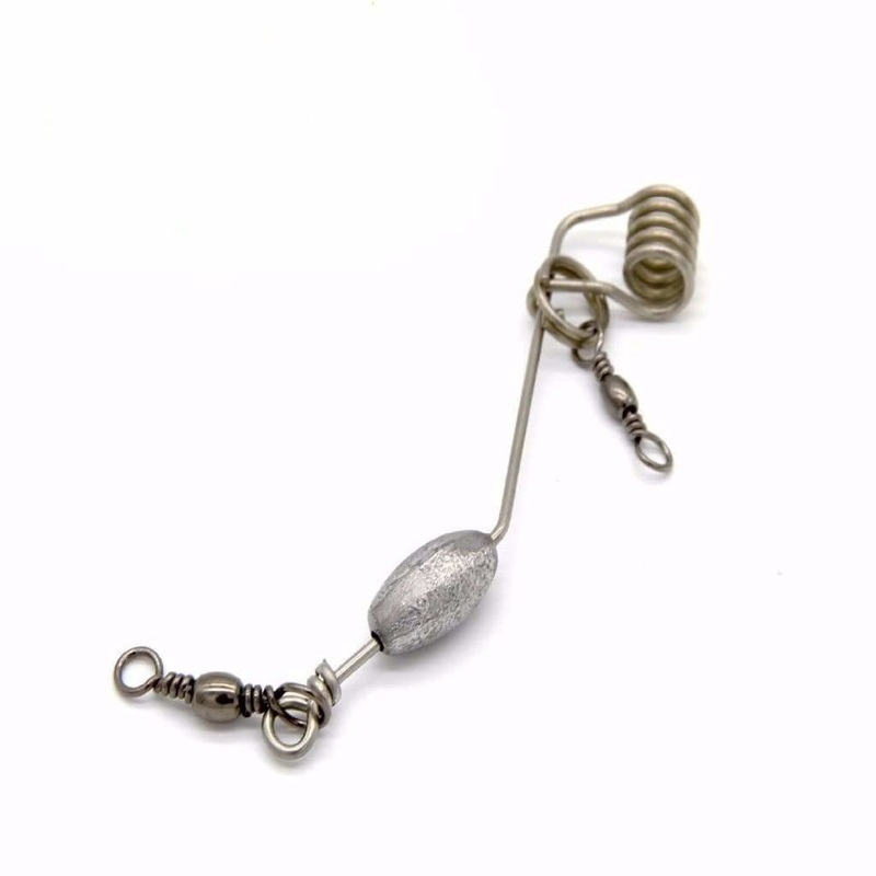 Sliding Clip Weighted with Barrel Swivel