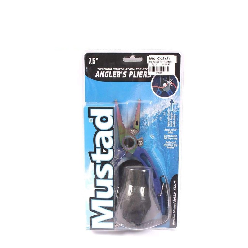 Mustad 7.5″ Pliers With Sheath