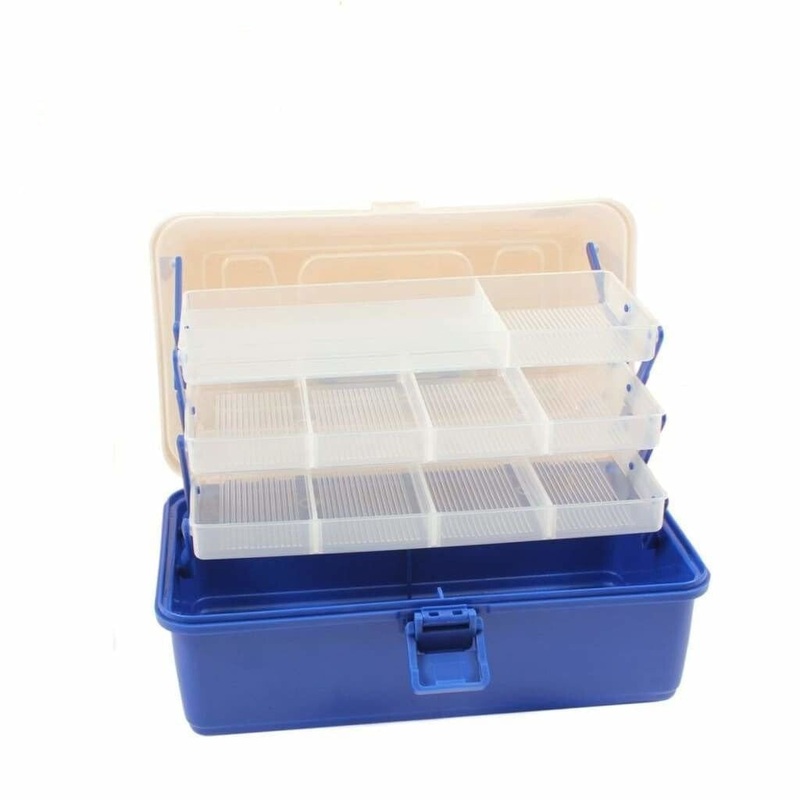 Sea Thru Buddy 3 Tray Fishing Tackle Box