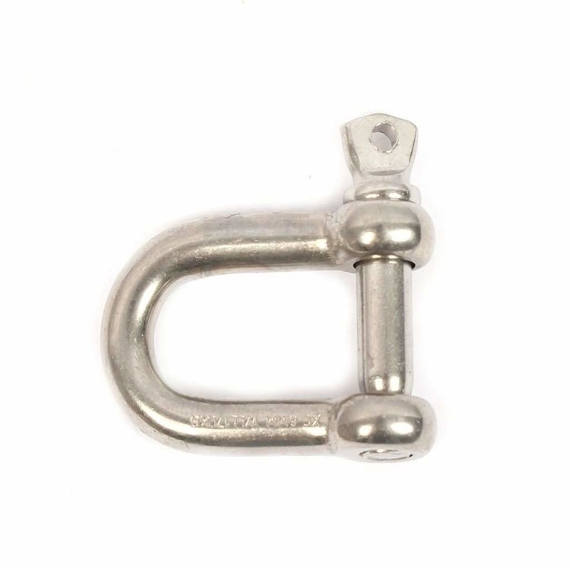 Shackle-D Stainless Steel